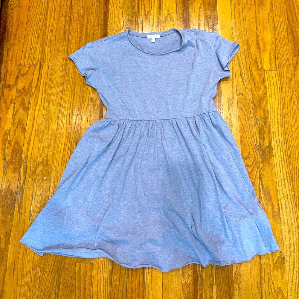 Light blue heather dress